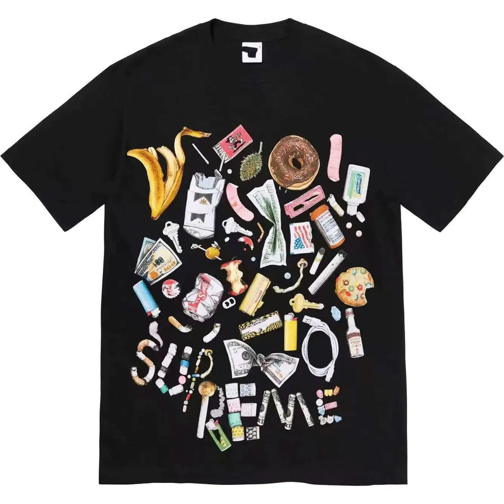 Men's T-shirt Short Sleeve Printed T-shirt